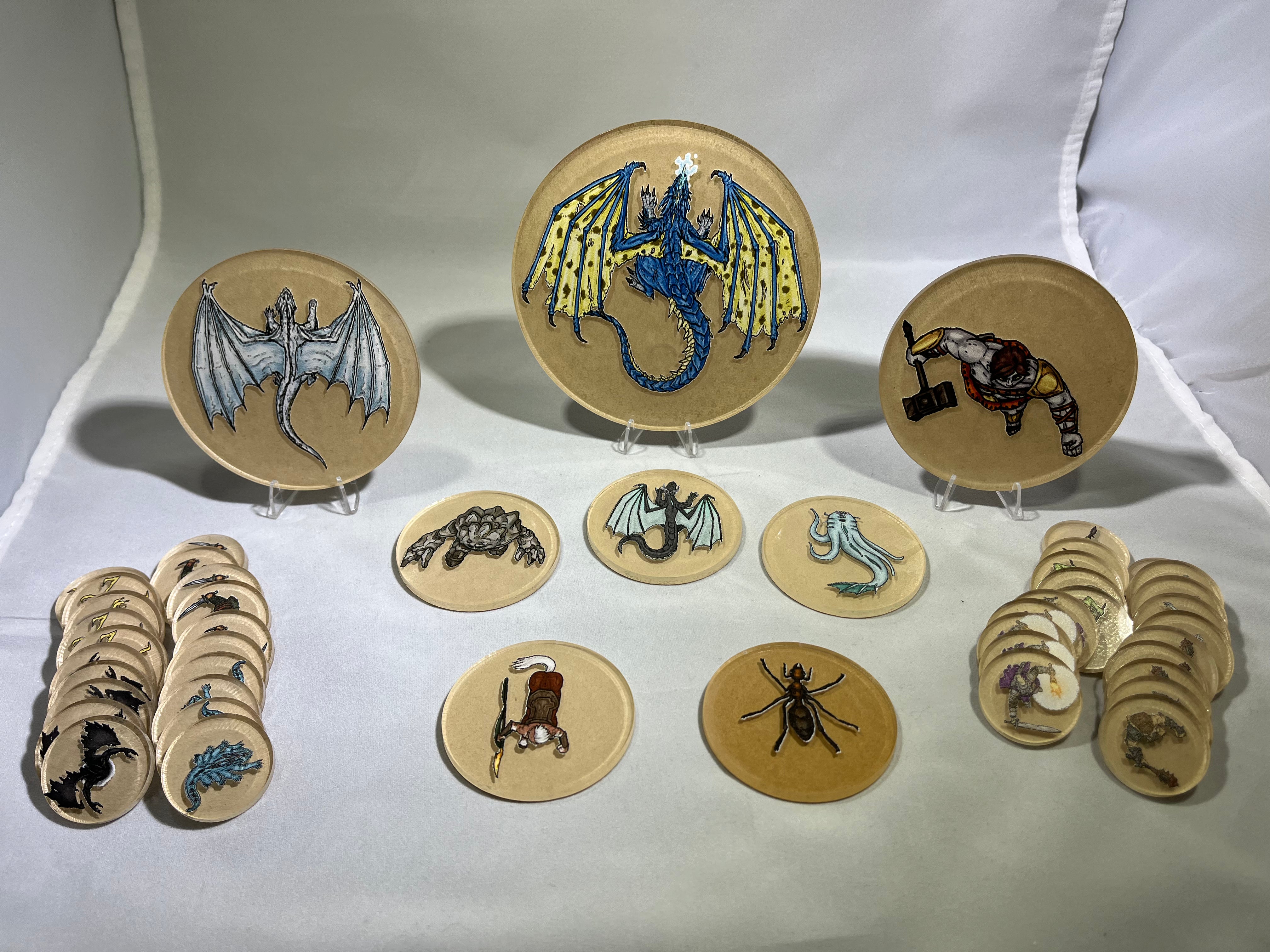 GM Starter Pack 2 Monster Token Set – TTRPGHQ